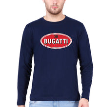 Load image into Gallery viewer, Bugatti Full Sleeves T-Shirt for Men-Navy Blue-Ektarfa.online
