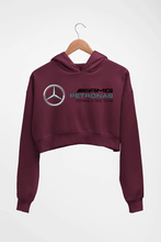 Load image into Gallery viewer, Mercedes AMG Petronas F1 Crop HOODIE FOR WOMEN
