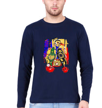 Load image into Gallery viewer, Mike Tyson Full Sleeves T-Shirt for Men-Navy Blue-Ektarfa.online
