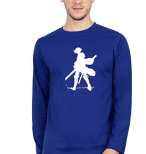Load image into Gallery viewer, Attack on Titan Full Sleeves T-Shirt for Men-Royal Blue-Ektarfa.online
