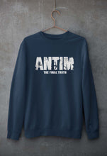 Load image into Gallery viewer, Antim Unisex Sweatshirt for Men/Women-S(40 Inches)-Navy Blue-Ektarfa.online
