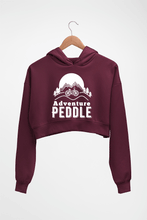 Load image into Gallery viewer, Cycling Adventure Crop HOODIE FOR WOMEN-Ektarfa.online
