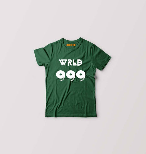 Juice WRLD Kids T-Shirt for Boy/Girl-0-1 Year(20 Inches)-Dark Green-Ektarfa.online