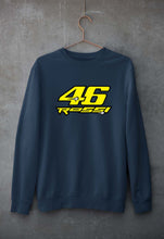 Load image into Gallery viewer, Valentino Rossi(VR 46) Unisex Sweatshirt for Men/Women-S(40 Inches)-Navy Blue-Ektarfa.online
