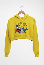 Load image into Gallery viewer, Shark Crop HOODIE FOR WOMEN
