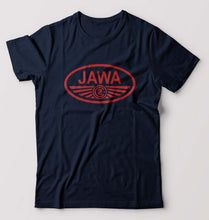 Load image into Gallery viewer, Jawa T-Shirt for Men-S(38 Inches)-Navy Blue-Ektarfa.online
