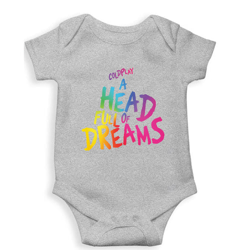 Coldplay Kids Romper For Baby Boy/Girl-Grey-Ektarfa.online
