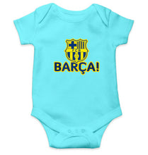 Load image into Gallery viewer, FCB Kids Romper Kids Romper For Baby Boy/Girl-0-5 Months(18 Inches)-Sky Blue-Ektarfa.online
