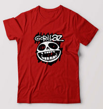 Load image into Gallery viewer, Gorillaz T-Shirt for Men-Red-Ektarfa.online

