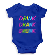 Load image into Gallery viewer, Drink Alcoholic Kids Romper For Baby Boy/Girl-Royal Blue-Ektarfa.online
