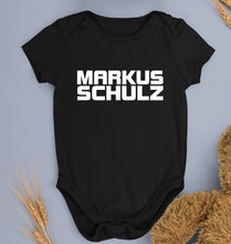 Load image into Gallery viewer, Markus Schulz Kids Romper For Baby Boy/Girl-0-5 Months(18 Inches)-Black-Ektarfa.online
