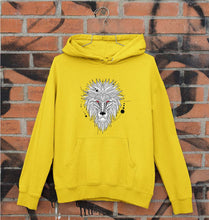 Load image into Gallery viewer, Lion Unisex Hoodie for Men/Women-S(40 Inches)-Mustard Yellow-Ektarfa.online
