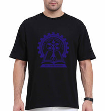 Load image into Gallery viewer, IIT Kharagpur Oversized T-Shirt for Men-Black-Ektarfa.online
