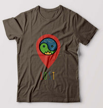 Load image into Gallery viewer, Travel Lost T-Shirt for Men-Olive Green-Ektarfa.online
