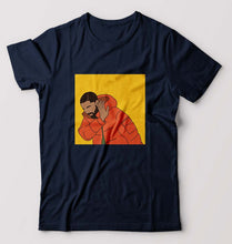Load image into Gallery viewer, Drake T-Shirt for Men-S(38 Inches)-Navy Blue-Ektarfa.online
