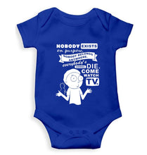 Load image into Gallery viewer, Rick and Morty Kids Romper For Baby Boy/Girl-0-5 Months(18 Inches)-Royal Blue-Ektarfa.online
