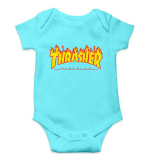 Load image into Gallery viewer, Thrasher Kids Romper For Baby Boy/Girl-0-5 Months(18 Inches)-Sky Blue-Ektarfa.online

