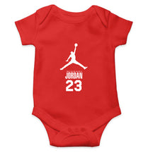 Load image into Gallery viewer, Michael Jordan Kids Romper For Baby Boy/Girl-0-5 Months(18 Inches)-RED-Ektarfa.online
