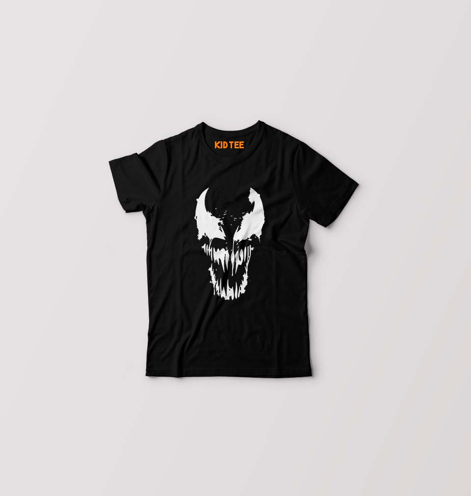 Venom T-Shirt for Boy/Girl-0-1 Year(20 Inches)-Black-Ektarfa.online