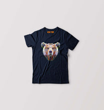 Load image into Gallery viewer, Bear Kids T-Shirt for Boy/Girl-0-1 Year(20 Inches)-Navy Blue-Ektarfa.online
