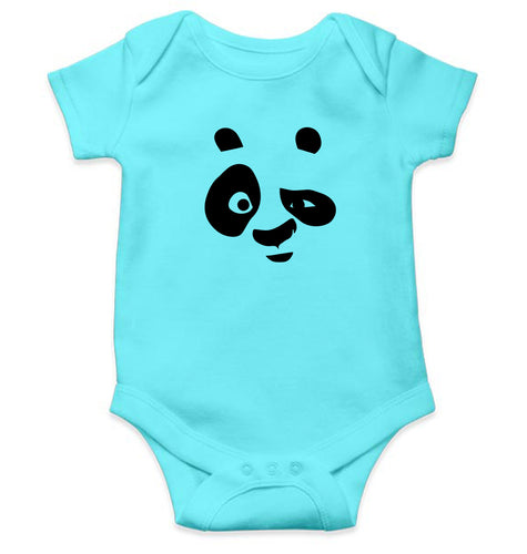 Panda Kids Romper For Baby Boy/Girl-0-5 Months(18 Inches)-Sky Blue-Ektarfa.online