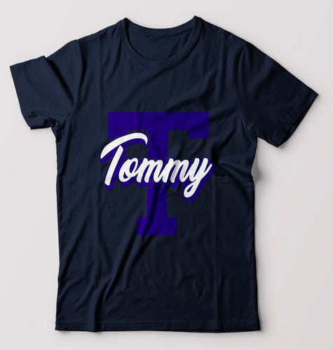 Varsity Tommy T-Shirt for Men-Navy Blue-Ektarfa.online