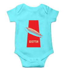 Load image into Gallery viewer, Led Zeppelin Kids Romper For Baby Boy/Girl-0-5 Months(18 Inches)-Sky Blue-Ektarfa.online
