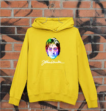 Load image into Gallery viewer, John Lennon Unisex Hoodie for Men/Women-Mustard Yellow-Ektarfa.online
