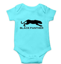 Load image into Gallery viewer, Black Panther Kids Romper For Baby Boy/Girl-0-5 Months(18 Inches)-Sky Blue-Ektarfa.online
