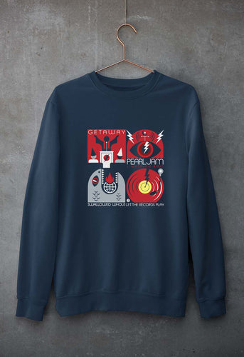 Pearl Jam Unisex Sweatshirt for Men/Women-Navy Blue-Ektarfa.online