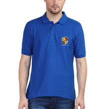 Load image into Gallery viewer, Porsche Pocket Logo Polo T-Shirt for Men-S(38 Inches)-Royal Blue-Ektarfa.co.in
