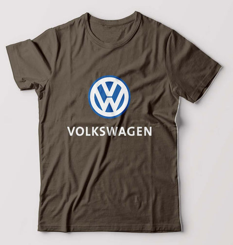 Volkswagen T-Shirt for Men-Olive Green-Ektarfa.online
