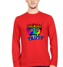 Load image into Gallery viewer, Trippy Full Sleeves T-Shirt for Men-red-Ektarfa.online
