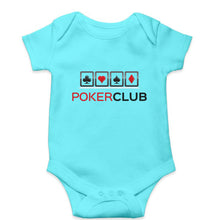 Load image into Gallery viewer, Poker Kids Romper For Baby Boy/Girl-0-5 Months(18 Inches)-Sky Blue-Ektarfa.online
