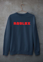 Load image into Gallery viewer, Roblox Unisex Sweatshirt for Men/Women-S(40 Inches)-Navy Blue-Ektarfa.online
