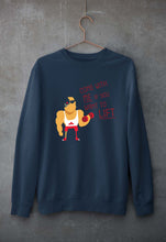 Load image into Gallery viewer, Gym Unisex Sweatshirt for Men/Women-Navy Blue-Ektarfa.online
