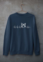 Load image into Gallery viewer, Drummer Unisex Sweatshirt for Men/Women-Navy Blue-Ektarfa.online
