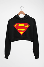 Load image into Gallery viewer, Superman Crop HOODIE FOR WOMEN
