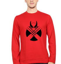 Load image into Gallery viewer, Wolverine Full Sleeves T-Shirt for Men-Red-Ektarfa.online
