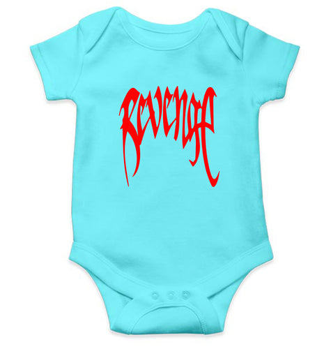 XXXtentacion Revenge Kids Romper Kids Romper For Baby Boy/Girl-0-5 Months(18 Inches)-Sky Blue-Ektarfa.online