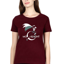 Load image into Gallery viewer, Moon Knight T-Shirt for Women-Maroon-Ektarfa.online
