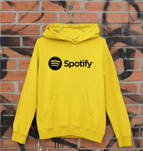 Load image into Gallery viewer, Spotify Unisex Hoodie for Men/Women-Mustard Yellow-Ektarfa.online
