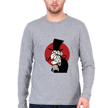Load image into Gallery viewer, Villainc Full Sleeves T-Shirt for Men-Grey Melange-Ektarfa.online
