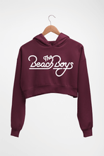 Load image into Gallery viewer, The Beach Boys Crop HOODIE FOR WOMEN-Maroon-Ektarfa.online
