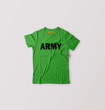 Load image into Gallery viewer, Army Kids T-Shirt for Boy/Girl-Flag Green-Ektarfa.online
