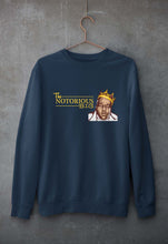 Load image into Gallery viewer, The Notorious B.I.G Unisex Sweatshirt for Men/Women-Navy Blue-Ektarfa.online
