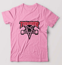 Load image into Gallery viewer, Thrasher T-Shirt for Men-S(38 Inches)-Light Baby Pink-Ektarfa.online
