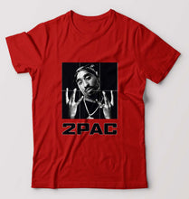 Load image into Gallery viewer, Tupac 2Pac T-Shirt for Men-Red-Ektarfa.online
