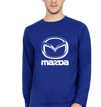 Load image into Gallery viewer, Mazda Full Sleeves T-Shirt for Men-Royal Blue-Ektarfa.online
