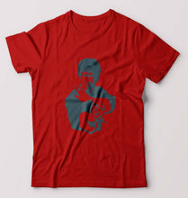 Load image into Gallery viewer, Bruce Lee T-Shirt for Men-S(38 Inches)-Red-Ektarfa.online
